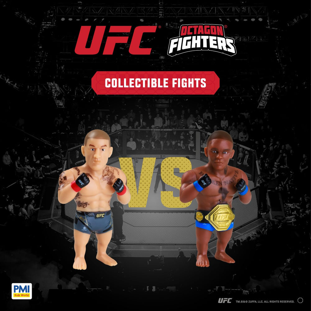 PMI UFC 2.5-inch Glover Teixeira figure with fighting stance, perfect for collectible shelves.