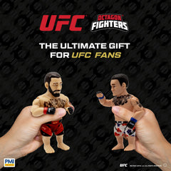 PMI UFC 4.5-inch Legendary Fights fully articulated figures provide versatile posing for recreating moments.
