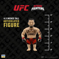 PMI UFC 4.5-inch Legendary Fights premium window box protects figures while showcasing collection.