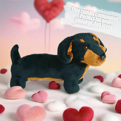 PMS Sausage Dachshund Plush Toy supports imaginative play.