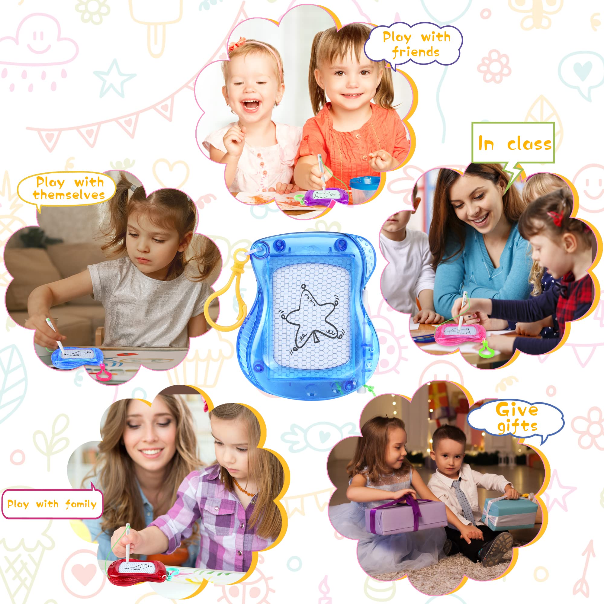 Pnsicei gift bag filler boards provide creative alternatives to sweets.