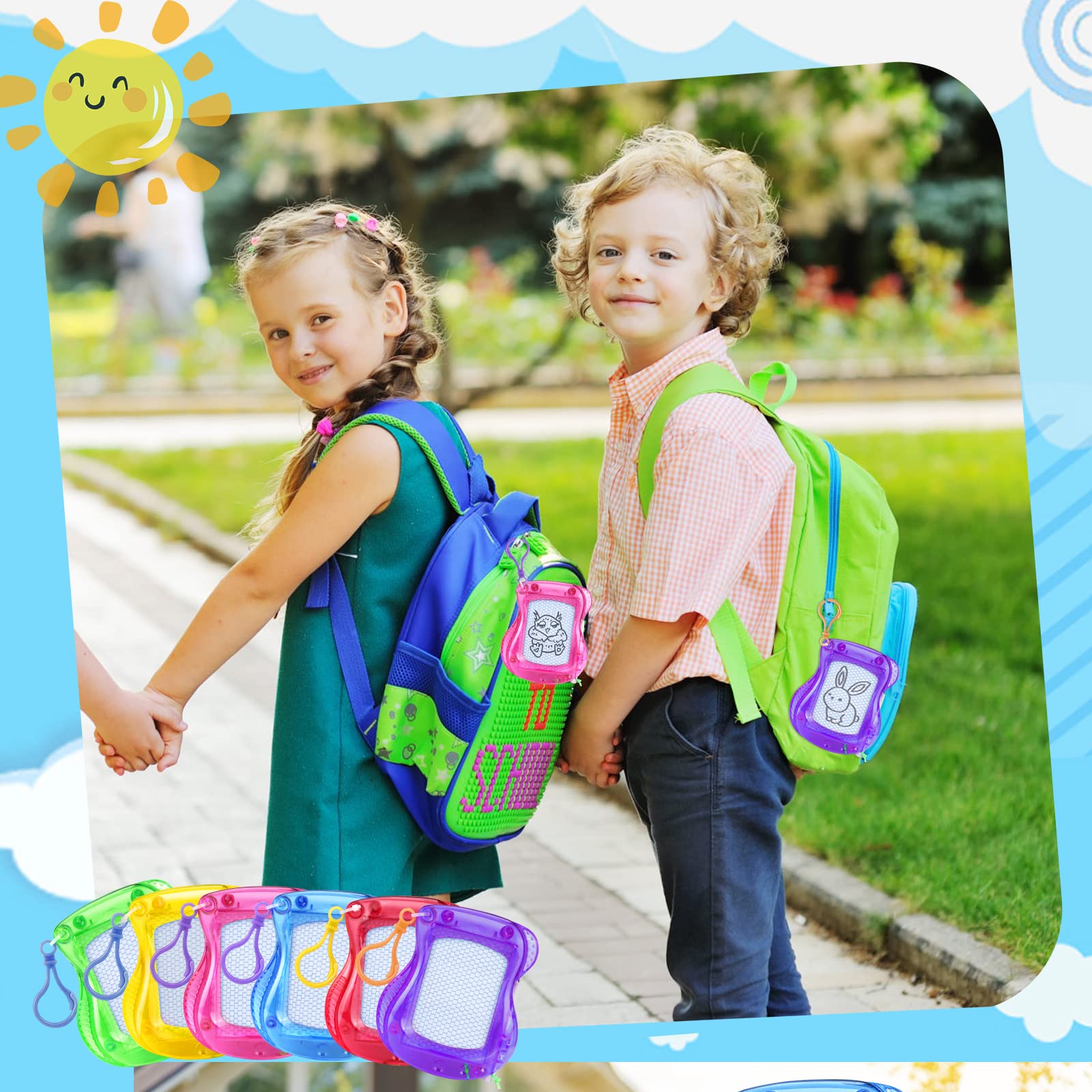 Pnsicei kids party favors offer quiet, mess-free play.