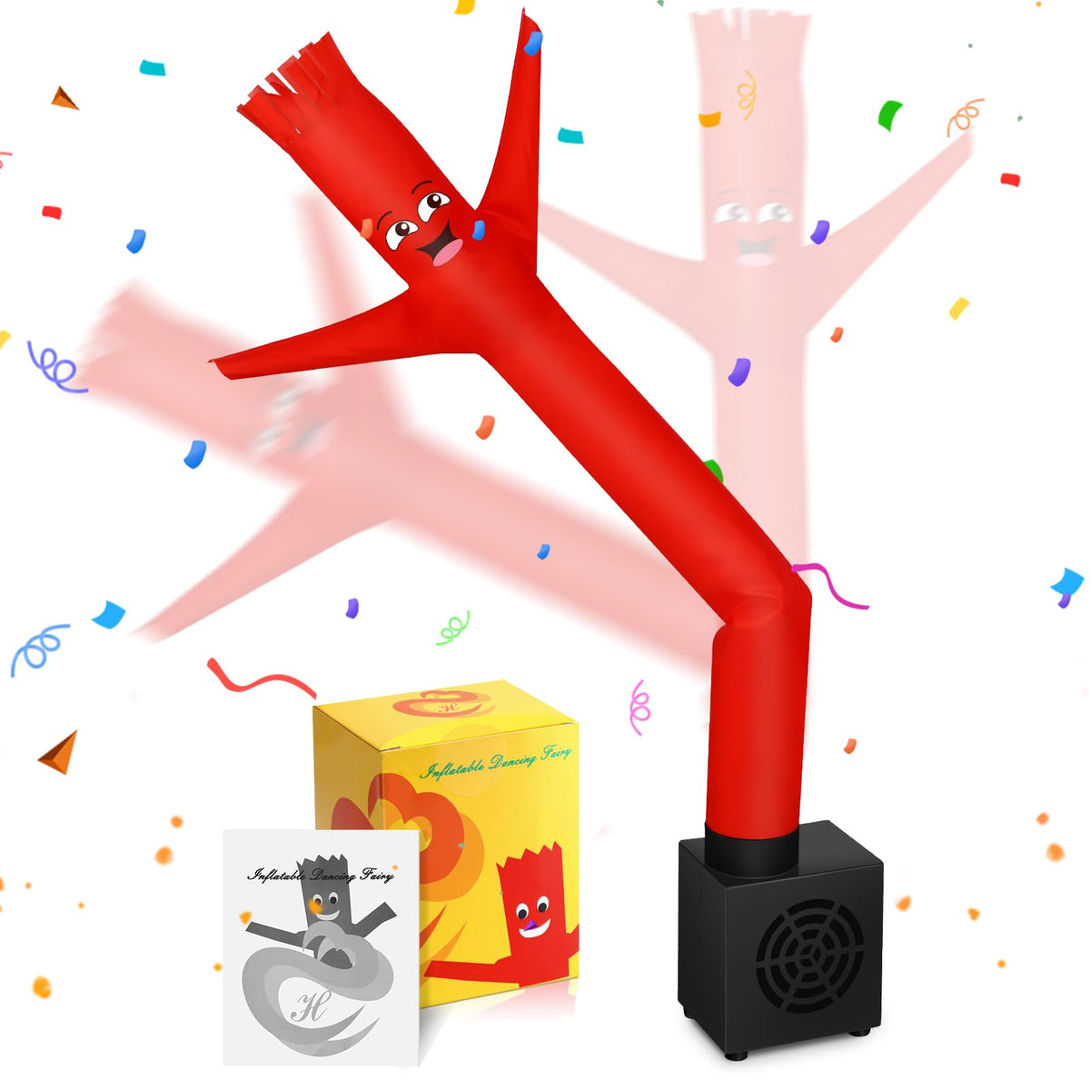 Poen mini wacky waving inflatable tube guy on desk adds playful energy