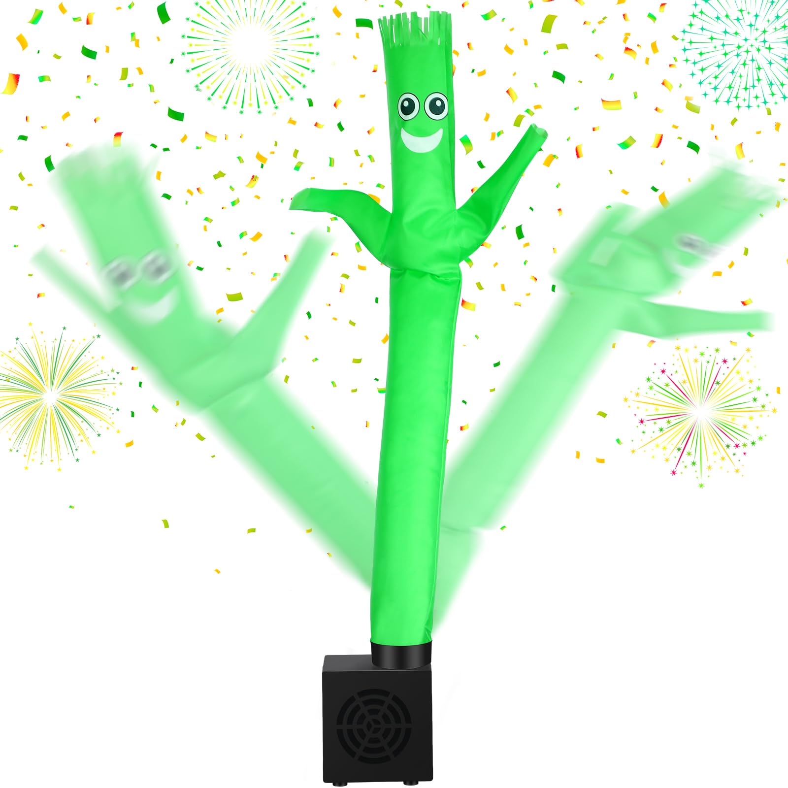 Poen mini wacky waving inflatable tube guy on desk for playful office decor