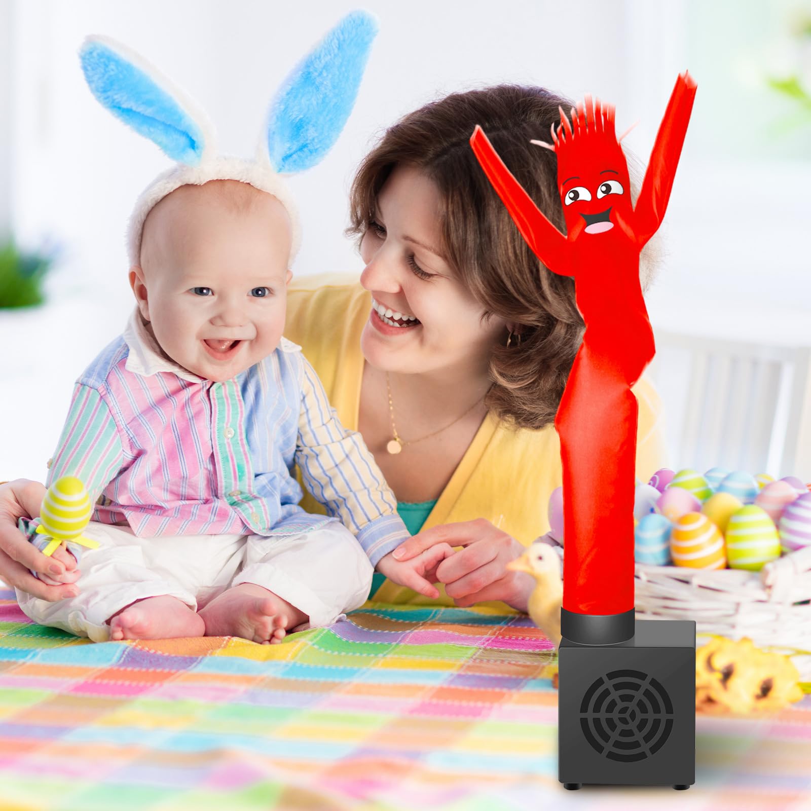 Poen red desk gag gift inflates fun on your desk