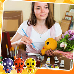 Poen slow rebound dolls offering satisfying squish during crafting moments