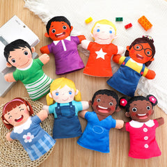 Poen washable soft fabric puppets easy to clean after classroom use