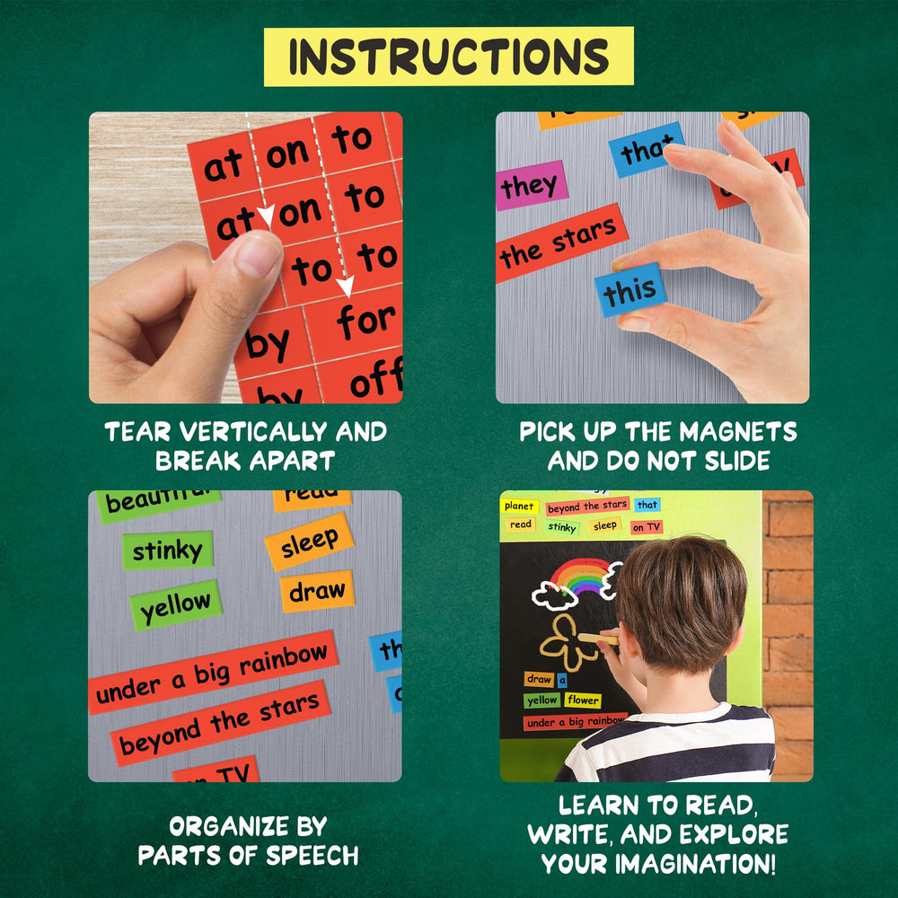 Poetry Tiles 632 convenient sentence construction for home and classroom use