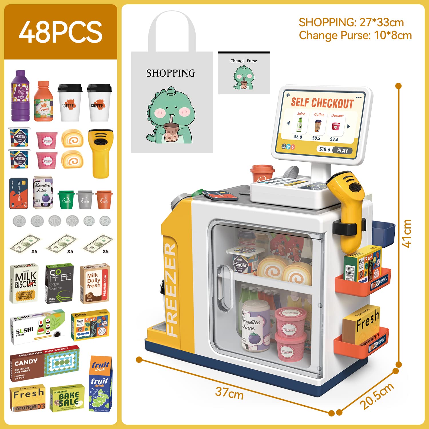 POFJOEQ play money and coins spark hands-on math and budgeting imagination.