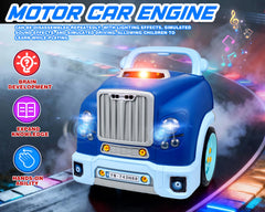 POFJOEQ Truck Engine Toy with real working drill for immersive setup