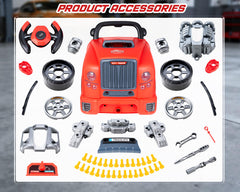 POFJOEQ wheel removal feature supports fine motor practice.