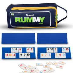 Point Games Classic Mini Rummy tiles in bright colors for quick scoring and fun play