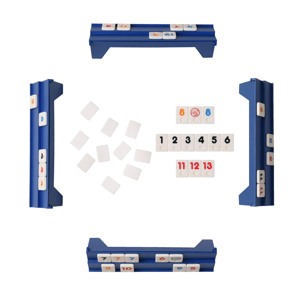 Point Games Classic Mini Rummy travel bag keeps tiles and racks organized on trips
