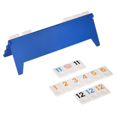 Point Games Classic Rummy Cube bright tiles help quick recognition during play.