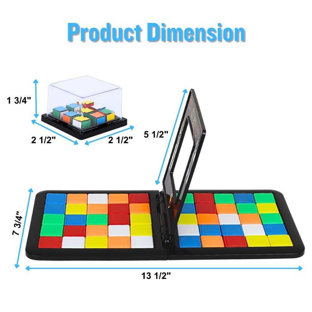 Point Games Color Race slide-to-match mechanism enhances dexterity and focus.