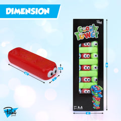 Point Games Googly Tower ages 3 plus, suited for young learners.