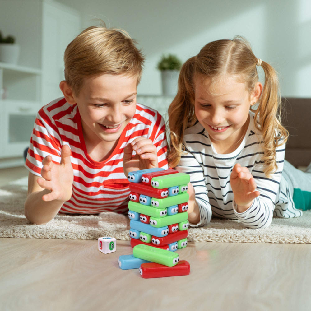 Point Games Googly Tower solo-play setup ideal for individual focus.