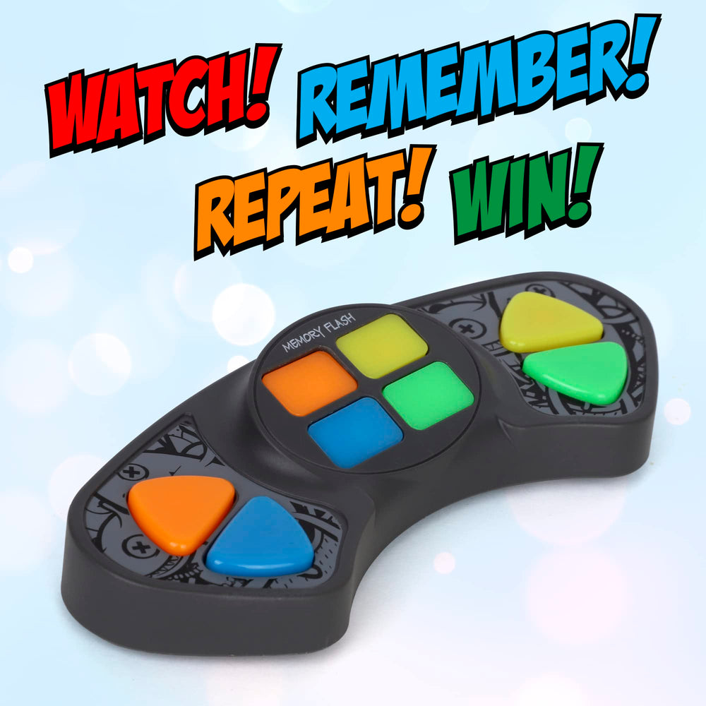 Point Games Memory Flash digital score keeps track of progress in real time.