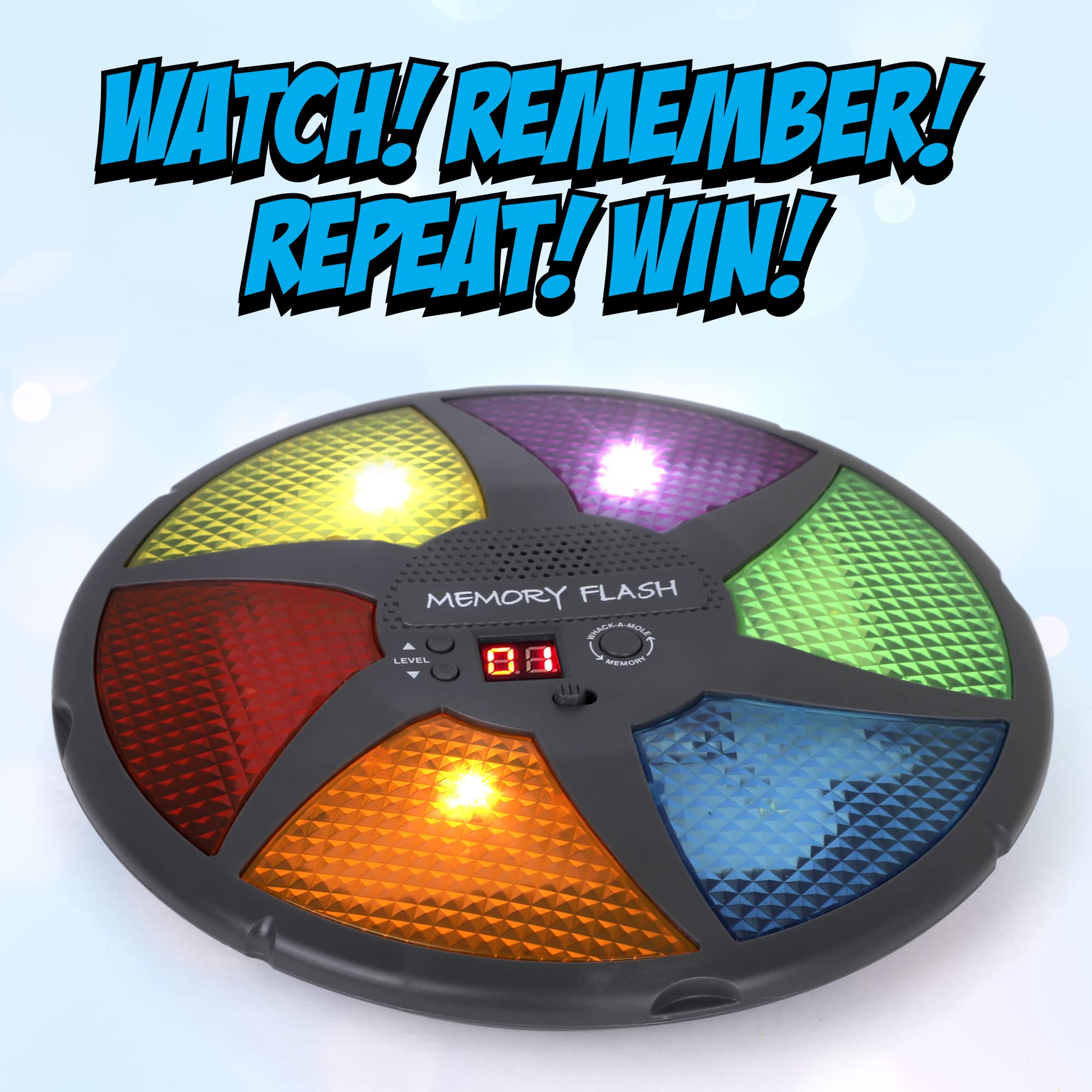 Point Games Memory Flash with colorful lights and sounds for engagement