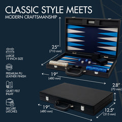 Pointworks backgammon soft felt playboard delivers smooth, quiet games