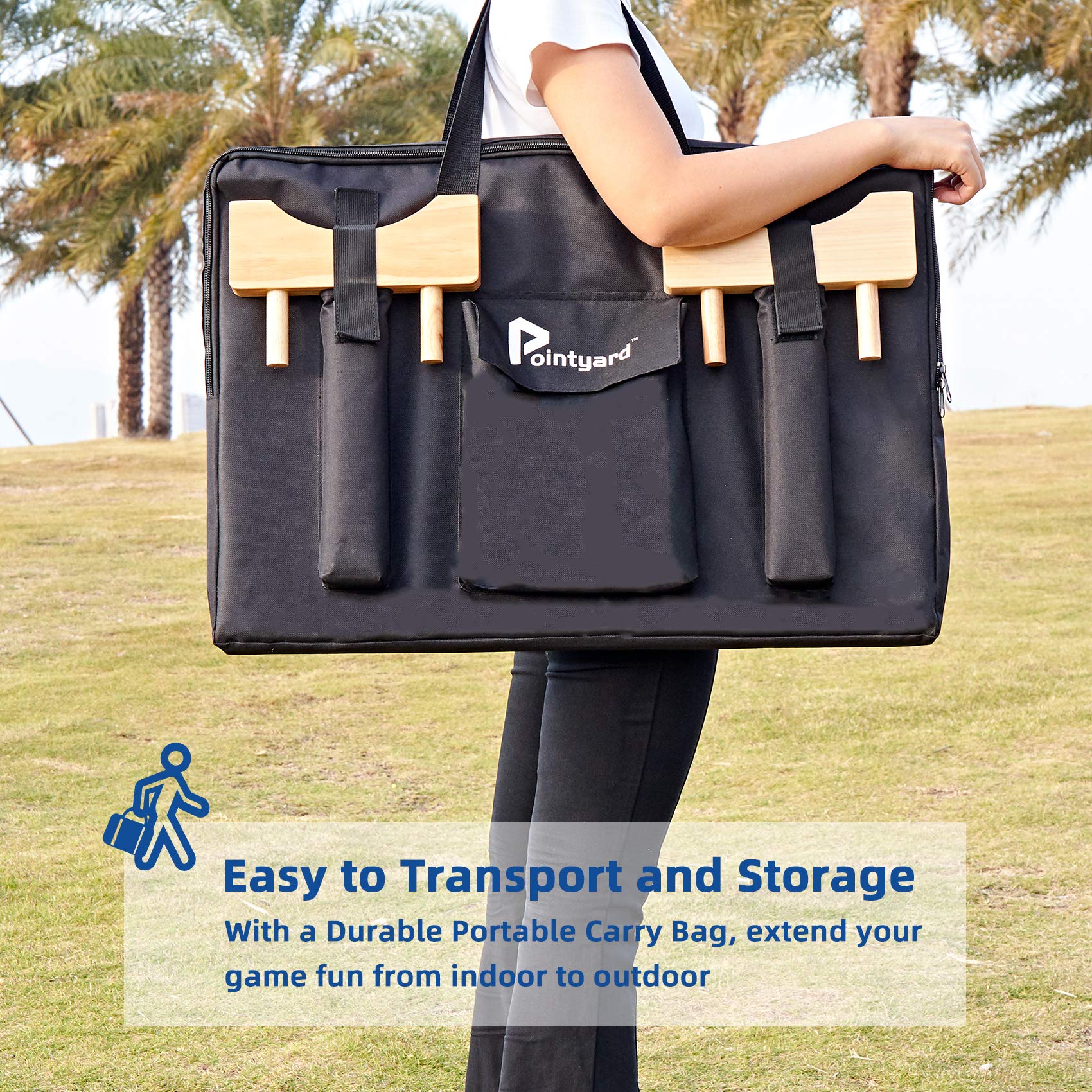 Pointyard giant 4-in-a-row supports strategic thinking and quick decisions.