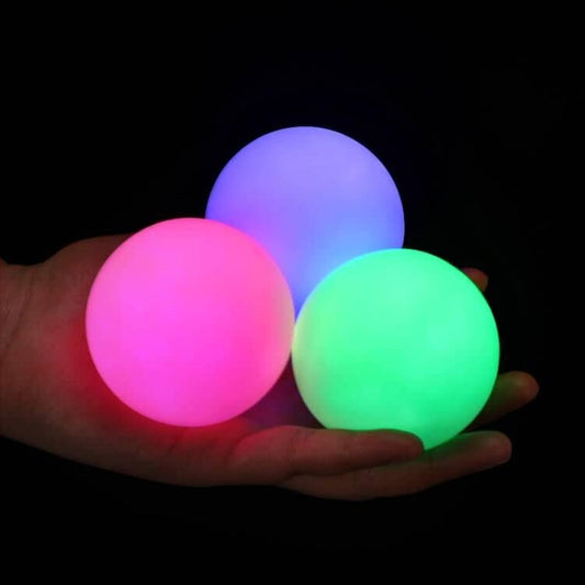 POITOI glow juggling ball with durable shell for reliable glow performances