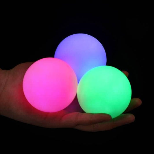 POITOI glow juggling ball soft core balances smoothly for practice