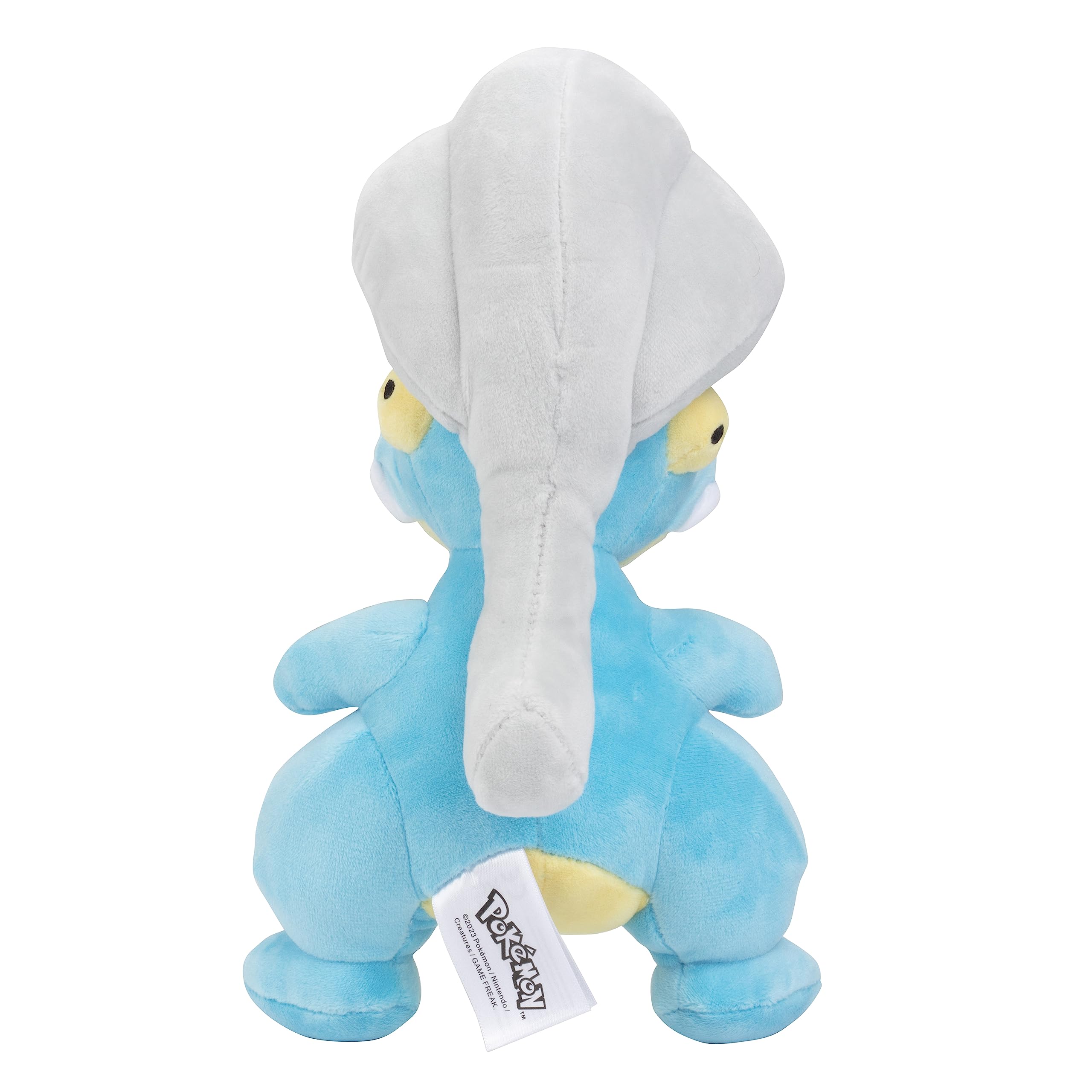 Pokémon Bagon 8-Inch Plush official licensed, authentic Pokémon merchandise.