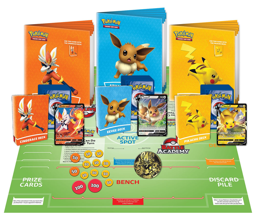 Pokémon Battle Academy metallic coin for dramatic game appeal