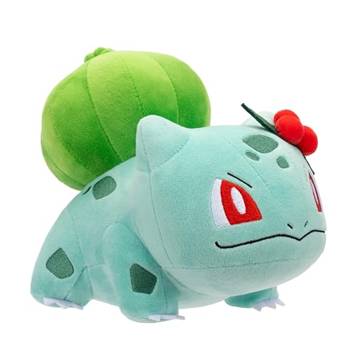 Pokémon Bulbasaur holly accessory close-up adds festive charm for holidays