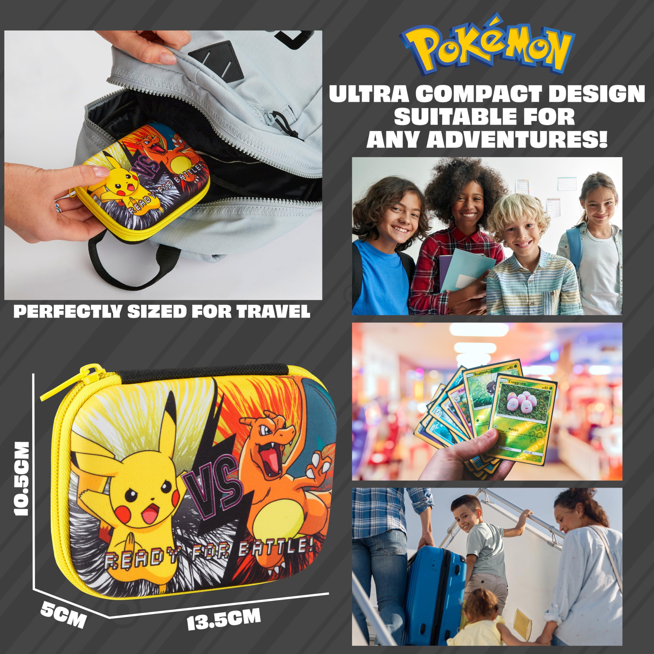 Pokémon Card Binder ideal gift for Pokémon fans and collectors.