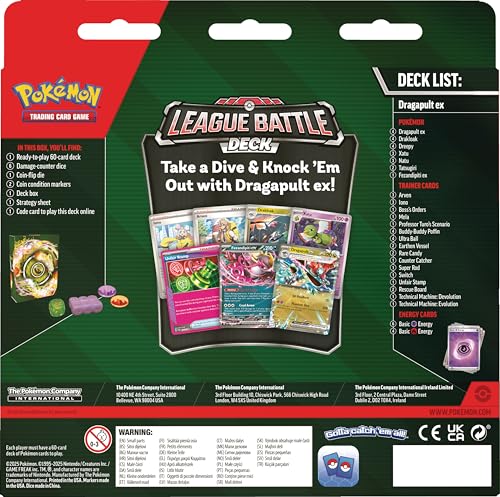 Pokemon Dragapult ex damage-counter dice for quick tracking