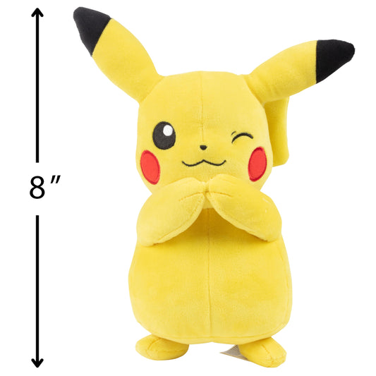 Officially licensed Pokemon plush duo, 8 inches, perfect stocking stuffers