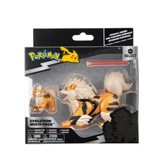 Growlithe 2-inch figure from Pokémon Evolution Pack for display and play.