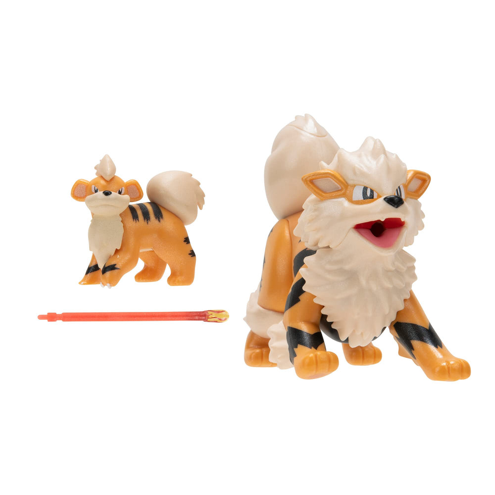Growlithe with special finish from Pokémon Evolution Pack for premium detail.