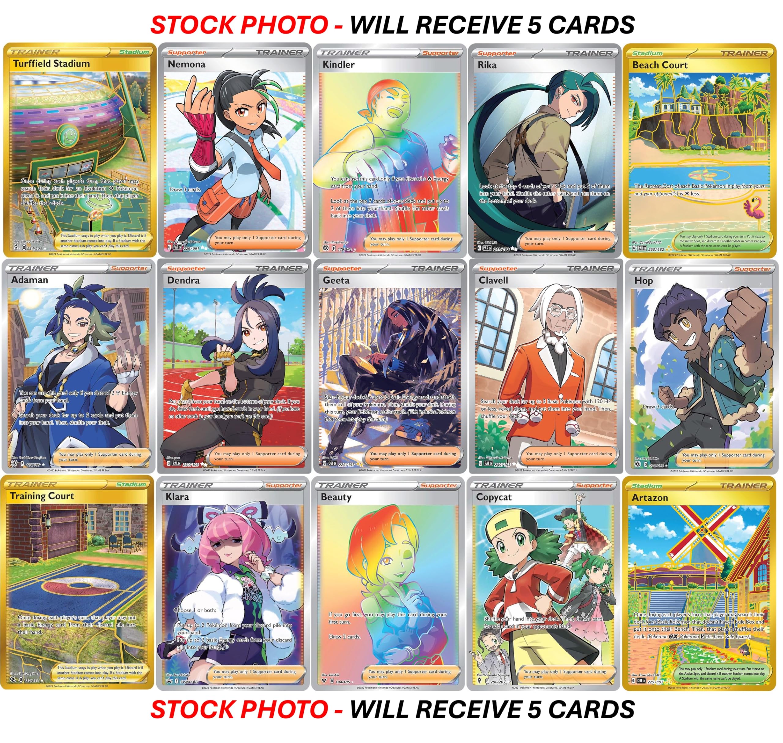 Pokémon full-art etched trainer card highlights unique character for fans.