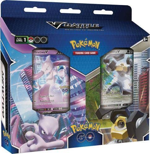 Pokemon GO Bundle Mewtwo V vs Melmetal V battle deck image ready for exciting battles.