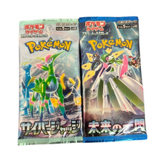 Pokémon Japanese booster pack collection starter, seal intact, for beginners.