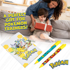 Pokémon diary with lock keeps private notes safe for kids.