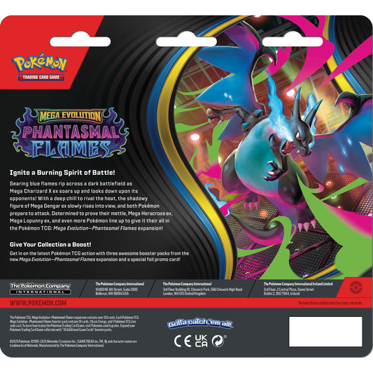 Pokemon Mega Gengar ex shadow rise evokes suspenseful collection display.