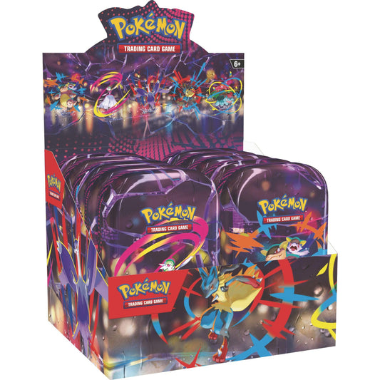 Pokémon Mega Heroes Mini Tin booster packs for expanding your collection.
