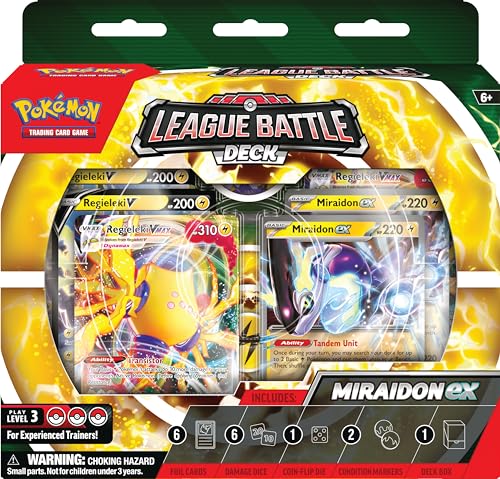 Pokémon Miraidon ex League Battle Deck contents highlight setup for confident plays