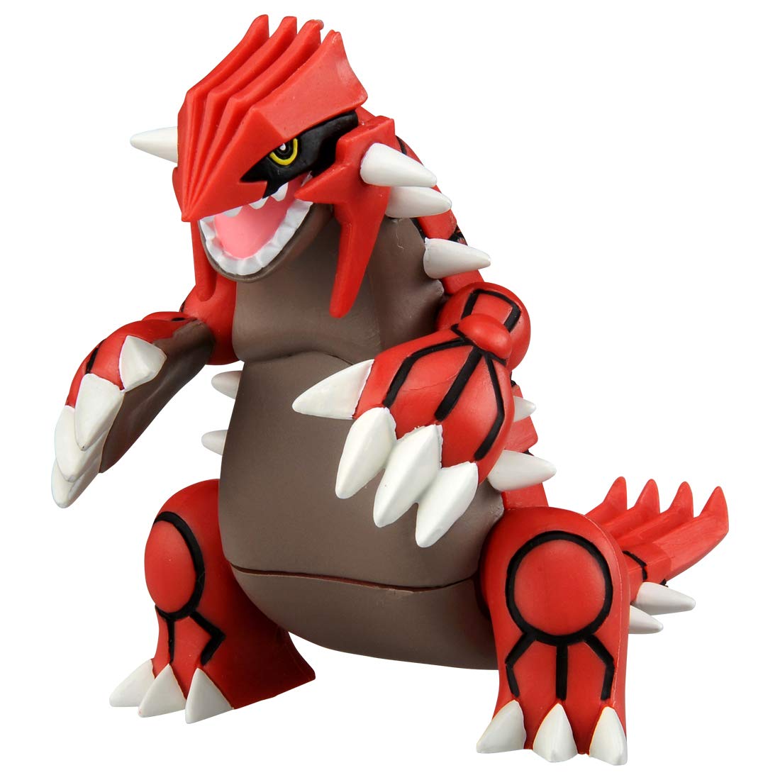 Pokémon Moncolle Groudon ML03 4-inch figure in display pose for collectors.