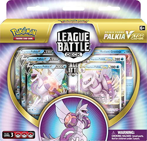 Origin Forme Palkia V foil card close-up for dynamic battle presence