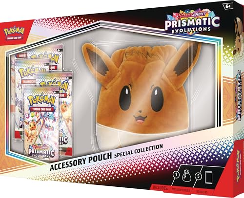 Eevee booster packs included, ideal for quick gaming refresh during breaks.
