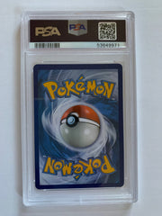 PSA-certified Pokémon card in tamper-evident holder ready for showcasing.