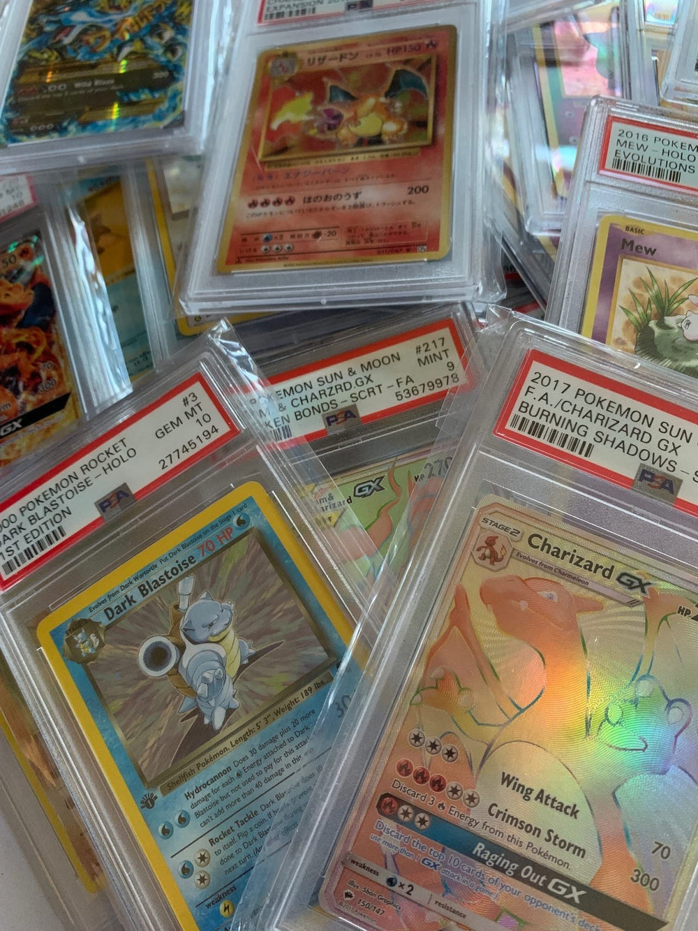 Pokémon PSA graded card encased for safe, attractive display.