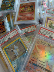 Pokémon PSA graded card encased for safe, attractive display.