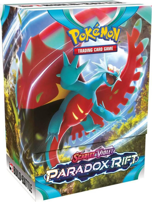 Pokemon Scarlet & Violet Paradox Rift booster front view ideal for expanding your collection