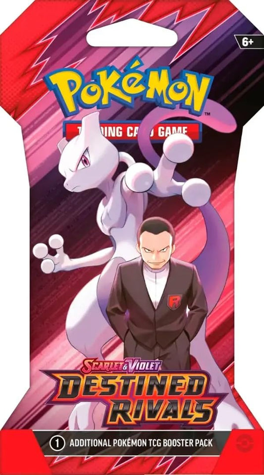 Pokémon Scarlet and Violet Destined Rivals Team Rocket artwork on card spread, enhancing display potential.